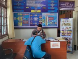 Polantas Menyapa Pemohon Wajib Pajak, Patugas Samsat Murung Raya Maksimal Layanan Pajak Kendaraan