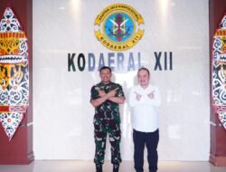 Perkuat Sinergi Maritim dan Ekonomi, Kodaeral XII Terima Kunjungan Ketua KADIN Kota Medan