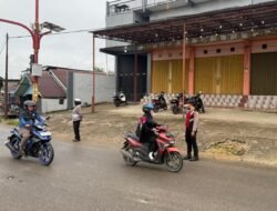 Ciptakan Kamseltibcarlantas Kondusif Di Pagi Hari, Satlantas Polres Murung Raya Gatur Rutin