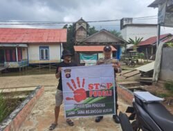 Personel Polsek Dusut Sosialisasikan Perpres Nomor 87 Tahun 2016 Dengan Warga Masyarakat