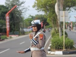 Hadir di Tengah Masyarakat, Satlantas Polres Kapuas Pengaturan Pagi
