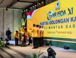 Musda XI Golkar Kalbar Digelar di Pontianak, Waketum Wihaji Buka Acara dan Dorong Soliditas Kader