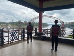 Patroli Rutin, Satuan Samapta Polres Murung Raya Sasar Dermaga Putri Sikan Puruk Cahu