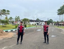 Patroli Siang, Satuan Samapta Polres Murung Raya Sambang Kantor Pemda