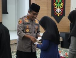 Buka Puasa Bersama, Kapolres Murung Raya Beri Santunan Anak Yatim di Momen Ramadan