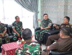 Kodim 1009/Tanah Laut Terima Kunjungan Aspidmil Kejati Kalsel