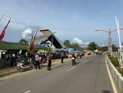 Polres Murung Raya Intensifkan Atur Lalu Lintas di Pasar Ramadhan