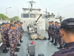Kodaeral XII Kerahkan KRI Siribua-859, Perkuat Patroli Laut dan Pengamanan Objek Vital Nasional Strategis