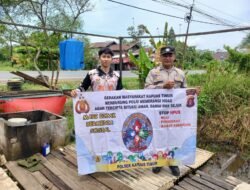 Putus Penyebaran Berita Hoax, Polsek Kapuas Timur Sampaikan Stop Hoax Kepada Warga Masyarakat dan Bijak dalam Menerima dan Menyampaikan Informasi