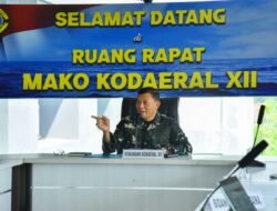Dankodaeral XII Dorong Komitmen Bersama Wujudkan Zona Integritas di Lingkungan Kodaeral XII