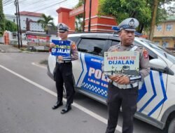 Wujudkan Kamseltibcarlantas Kondusif, Satlantas Polres Kapuas Antisipasi Balapan Liar.