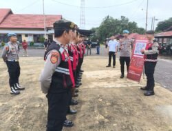 Apel Satker, Propam Polres Murung Raya Sosialisasikan Whistle Blowing System (WBS) Ke Seluruh Personil
