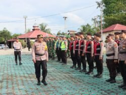 Apel Gelar Pasukan Operasi Ketupat Telabang 2026, Polres Murung Raya Perkuat Pengamanan Lebaran Idul Fitri
