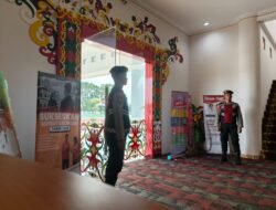 Patroli Siang, Sat Samapta Polres Murung Raya Sambangi Kantor Pemda