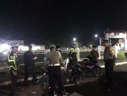 Patroli Malam, Polres Murung Raya Konsisten Cegah Aksi Balapan Liar