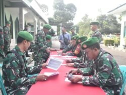Kodim 1002/HST Laksanakan Pembayaran Zakat Fitrah Prajurit dan PNS