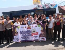Jelang Lebaran, Polres Murung Raya dan Pemkab Lepas 19 Peserta Mudik Gratis