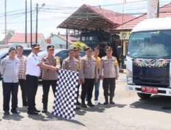 Polres Murung Raya dan Pemkab Lepas Program Mudik Gratis Menuju Palangkaraya
