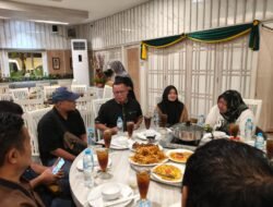 Silaturahmi Ramadan, Dirut Bank Kalbar H. Rokidi Buka Bersama Wartawan di Pontianak