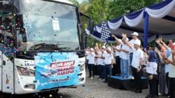 Wujudkan Suka Cita Lebaran, Ribuan Peserta Mudik Gratis PTPN IV PalmCo Resmi Diberangkatkan Serentak