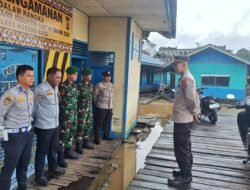 Pos Pengamanan Ops Ketupat Siaga, Polres Murung Raya Pastikan Mudik Aman Keluarga Bahagia