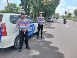 Wujudkan Kamseltibcarlantas Kondusif, Satlantas Polres Kapuas Antisipasi Balapan Liar.