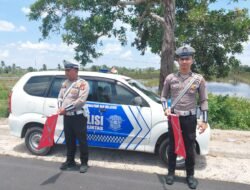 Antisipasi Lakalantas, Satlantas Polres Kapuas Pantau Arus Lalu Lintas Lingkar Luar Kota