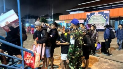 Arus Mudik Laut Aman dan Lancar, Kodaeral XII Pastikan Aktivitas Pelabuhan Dwikora Terkendali
