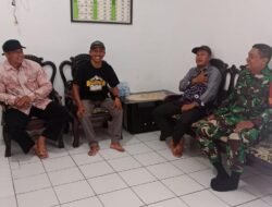 Jelang Hari Raya Idul Fitri Babinsa Jajaran Kodim 1009/Tla Komsos Ingatkan Kamtibmas Saat Mudik