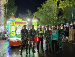 Ciptakan Kamtibmas Kondusif, Aparat Gabungan Amankan Pawai Takbiran