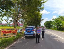 Wujudkan Kamseltibcarlantas Kondusif, Satlantas Polres Kapuas Antisipasi Balapan Liar.