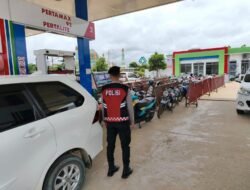 Satsamapta Polres Murung Raya Intensifkan Patroli Di SPBU Puruk Cahu
