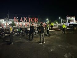 Polres Murung Raya Patroli Malam Di Obyek Vital Rawan Balapan Liar