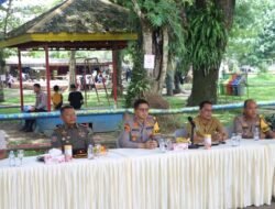 TNI-Polri Matangkan Pengamanan Lebaran, Pasiops Kodim 1008/Tabalong Ikuti Anev Kapolri