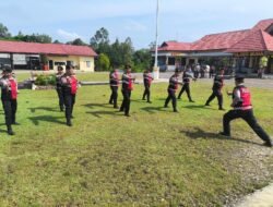 Sat Samapta Polres Murung Raya Tingkatkan Profesionalisme Personel melalui Latihan Borgol Polri