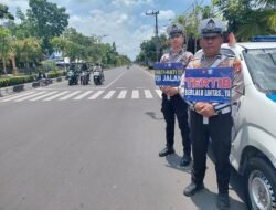 Wujudkan Kamseltibcarlantas Kondusif, Satlantas Polres Kapuas Antisipasi Balapan Liar.
