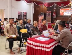 Verifikasi Penerimaan Terpadu Polri 2026, Polres Murung Raya Pastikan Bersih, Transparan, Akuntabel dan Humanis