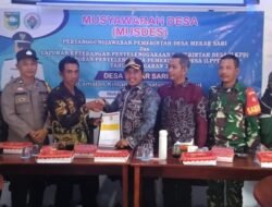 Sebagai Wujud Dukungan Transparansi Pemerintahan Desa, Babinsa Kodim 1009/Tla Hadiri Musyawarah Desa Binaan