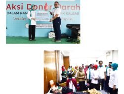 Bank Kalbar Gelar Donor Darah Massal di Pontianak, Target 500 Kantong