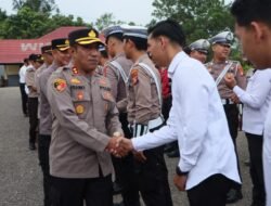 Halal Bihalal, Kapolres Murung Raya Ciptakan Suasana Harmonis Bersama Personel