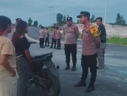 KAPOLSEK KAPUAS TENGAH IMBAU ANAK MUDA TIDAK BALAP LIAR DAN KNALPOT BLONG