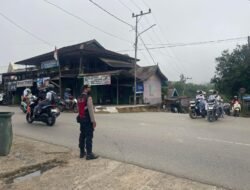 Ciptakan Kondusif Di Pagi Hari, Samapta Polres Murung Raya Gatur Pagi