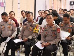 Personel Polres Murung Raya Ikuti Tes Psikologi dari Tim Psikologi Polda Kalteng