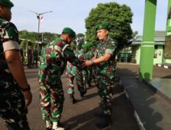 Halal Bihalal Bersama Personel, Dandim 1009/Tanah Laut Tekankan Pentingnya Kebersamaan dan Disiplin