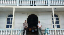 Ciptakan Rasa Aman Bagi Jemaat Dalam Beribadah Hari Minggu, Personel Polsek Kapuas Barat Lakukan Pengamanan Gereja