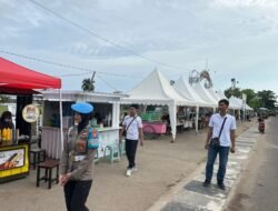 POLRES SERUYAN TERUS KAWAL PASAR RAMADHAN, REGU IV SIAGA DI STADION GAGAH LURUS