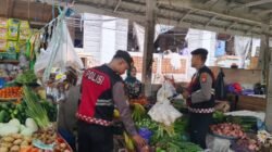 **Tim Patroli Satsamapta Laksanakan Observasi di Areal Pasar Temanggoeng Djayakarti, Pastikan Situasi Aman dan Kondusif**