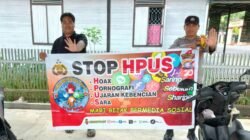 Polsek Kapuas Barat Rutin Berikan Imbauan Stop Hoax, Pornografi, Ujaran Kebencian dan Sara Kepada Warga