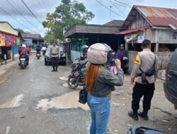 Polsek Kapuas Barat Gelar Patroli Rutin di Penyeberangan Fery