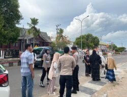 REGU III POLRES SERUYAN AMANKAN PASAR RAMADHAN DI STADION GAGAH LURUS